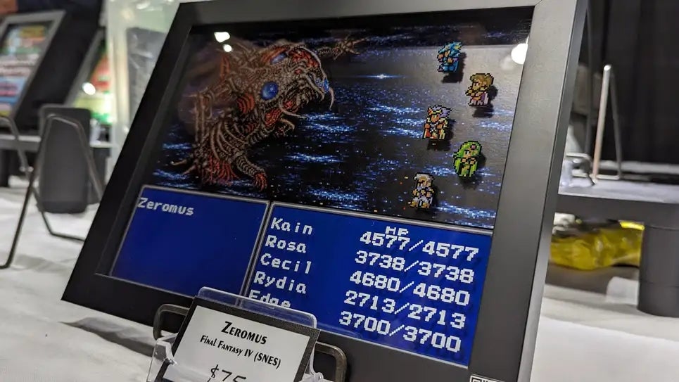 Image: Square Enix / Video Game Shadow Box / Kotaku