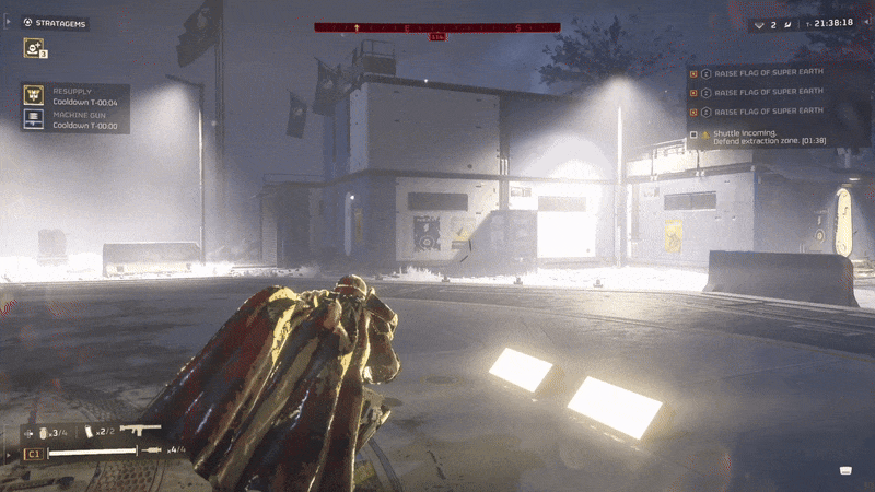 Look out for lanes to lay down rapid gunfire on one end while a turret defends another.