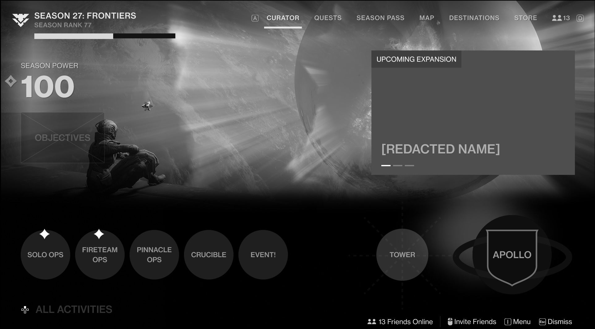 Una maqueta muestra cómo podría lucir la pantalla del Portal el próximo año en Destiny 2.