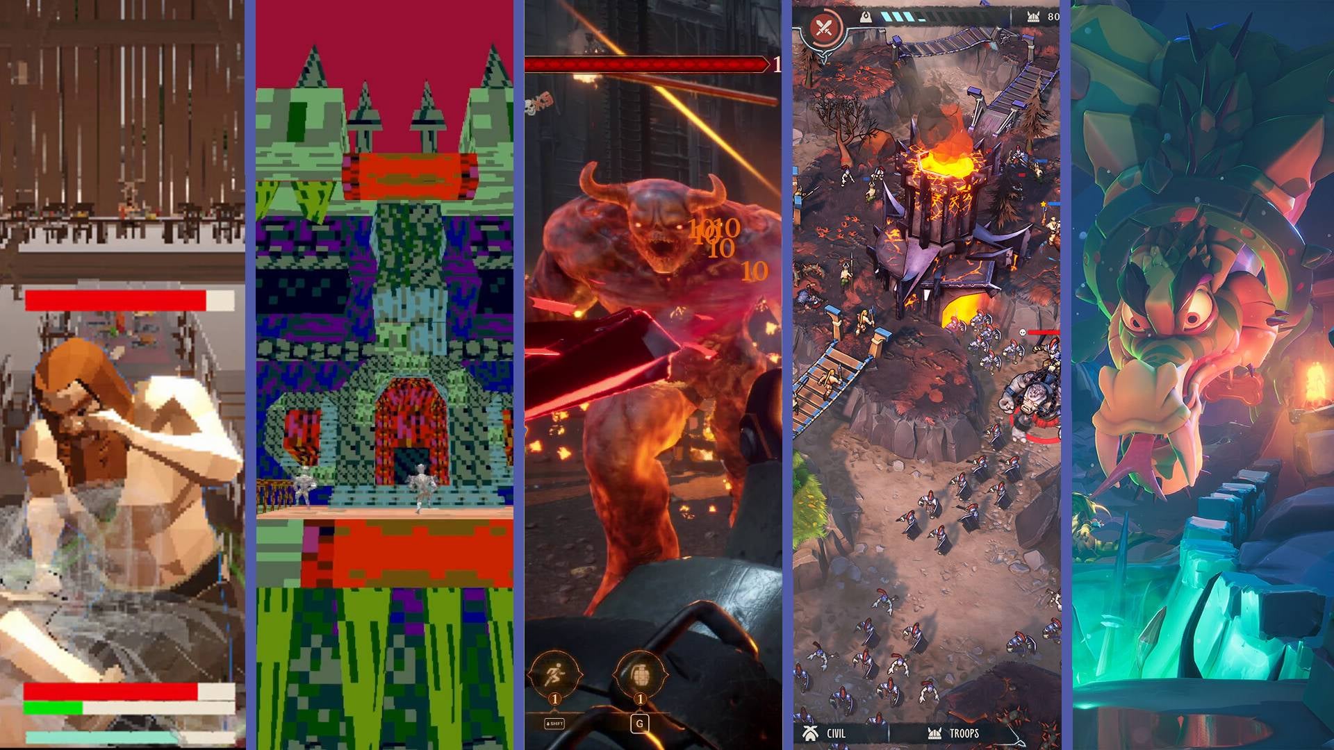 Image: Double Barrel Games / 6side Studio / Moonsaurus Games / VEA Games / Z. Bill / Kotaku