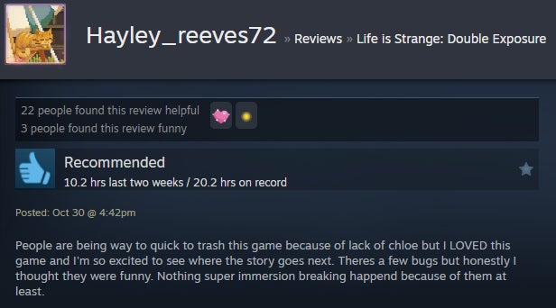 Screenshot: Valve