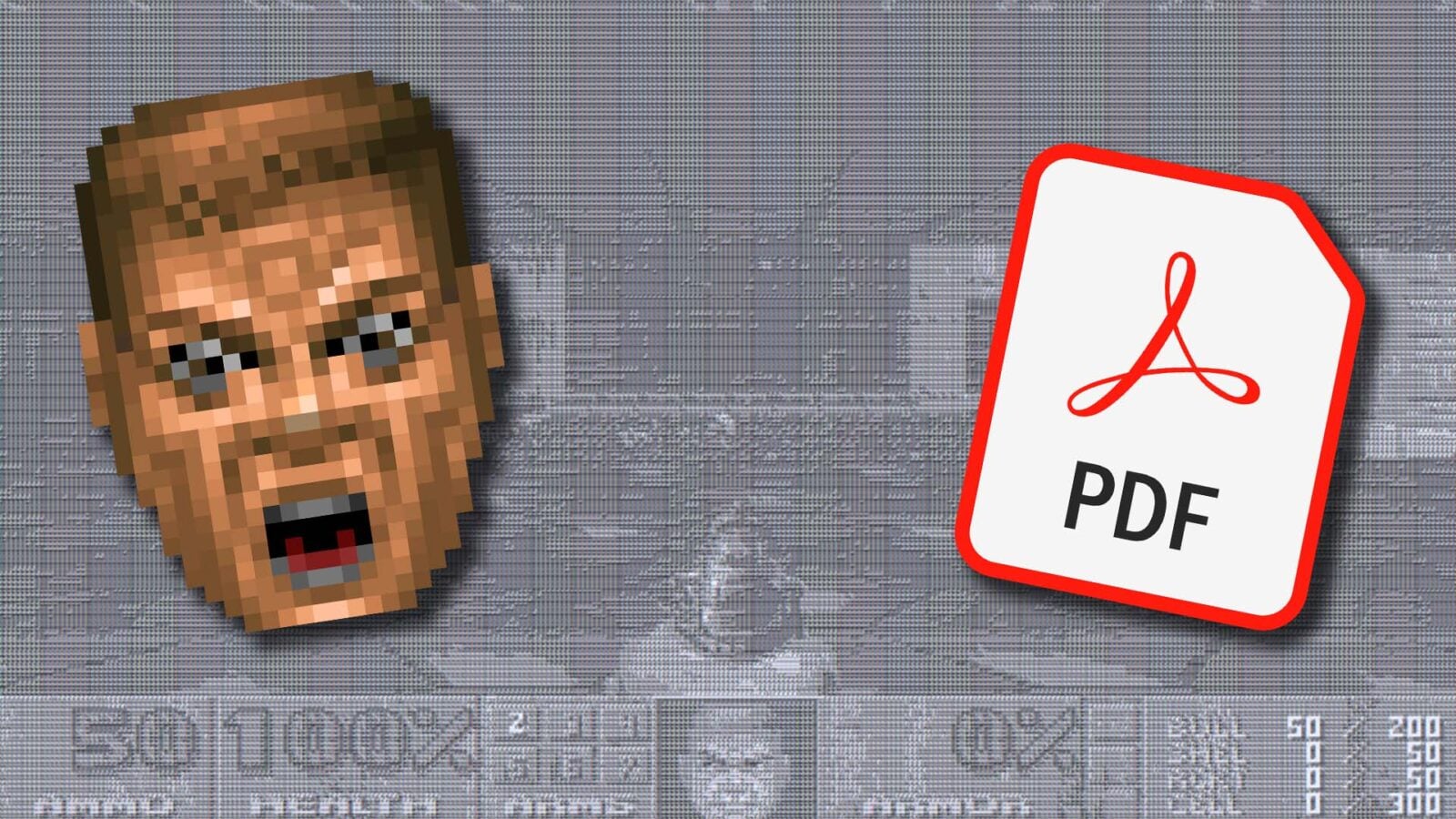 Doom Material Un archivo PDF es el último y poco probable material al que se ha ...