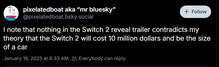 Screenshot: Bluesky / Kotaku