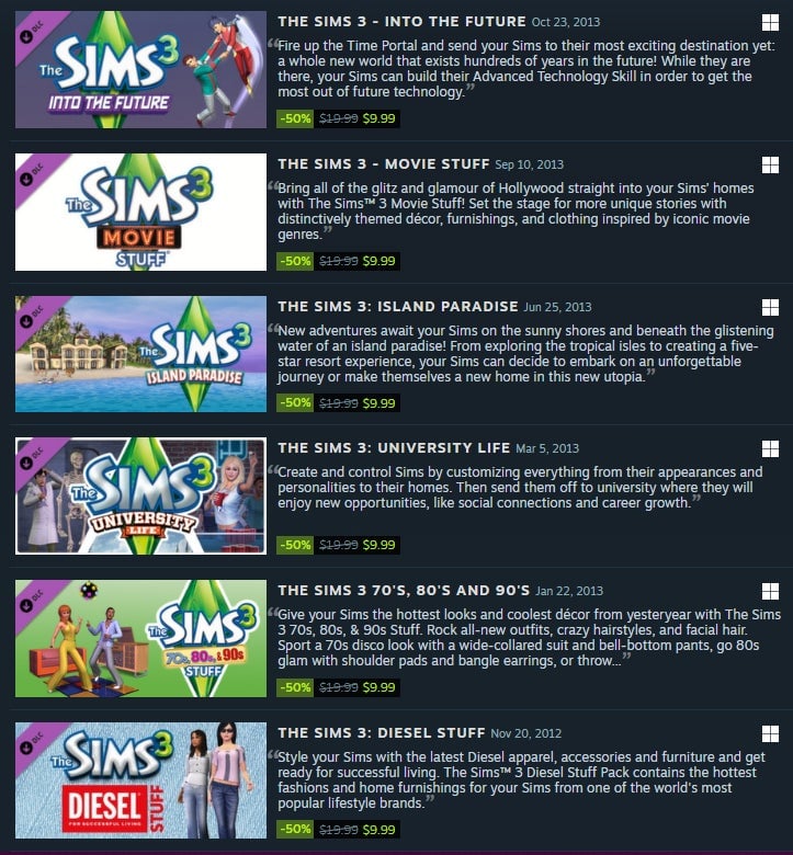 Screenshot: EA / Maxis / Valve / Kotaku