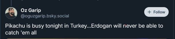 Screenshot: Oz Garip / Bluesky / Kotaku