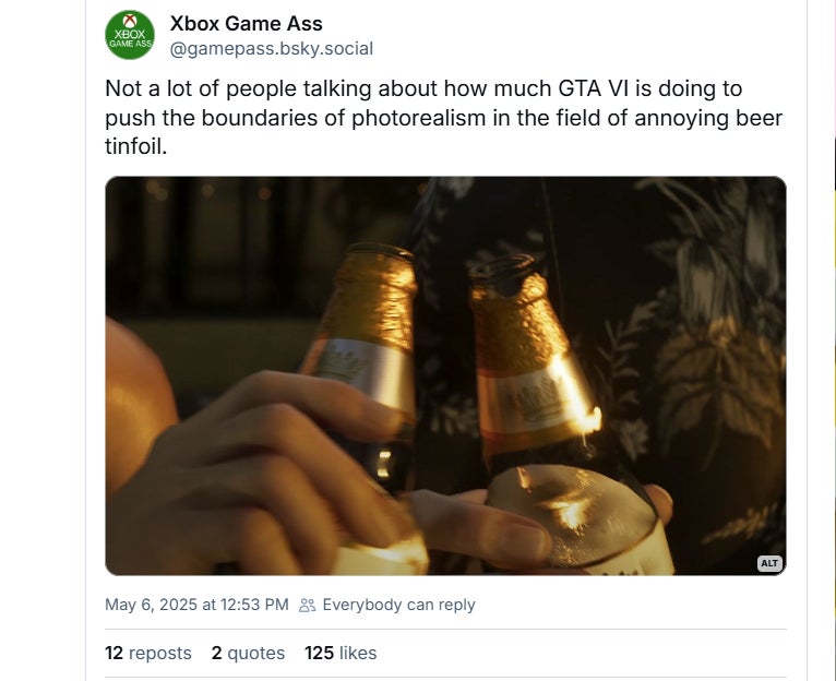 Screenshot: Bluesky / Kotaku