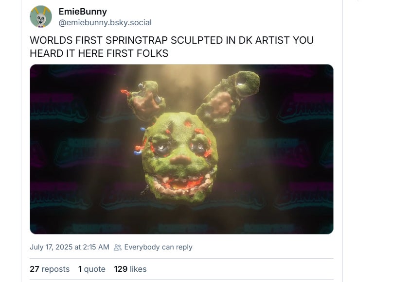 Image: Bluesky / EmieBunny