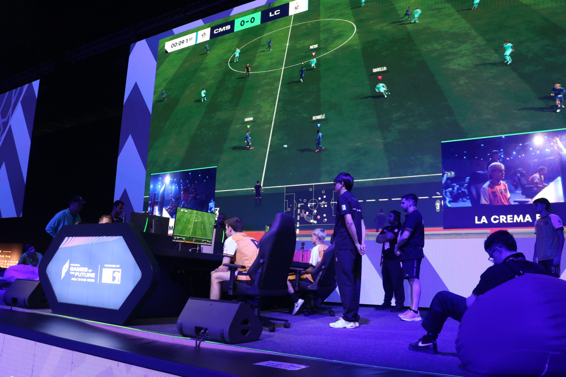 Ver robots, fútbol y Fortnite el mismo día es raro. En los Games of the Future, sorprendentemente funciona