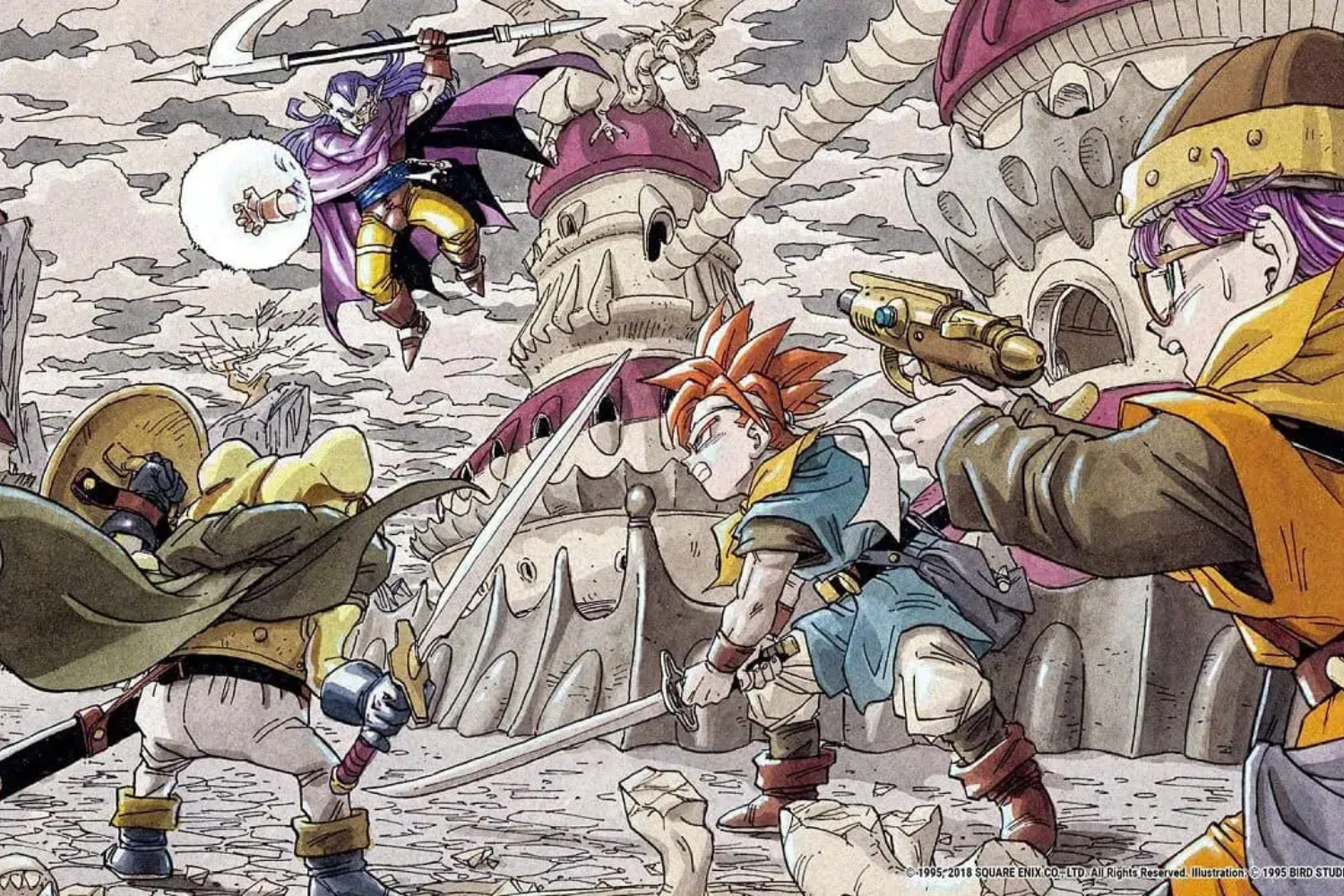 Square Enix celebra los 30 años de Chrono Trigger con ilustraciones 4K de Akira Toriyama. Un viaje visual que revive la magia del clásico