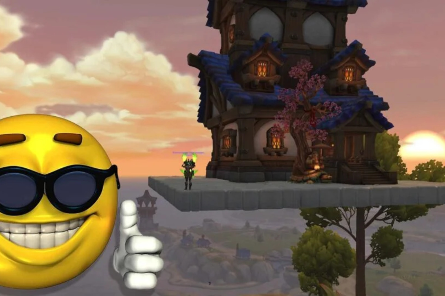 Los jugadores de World of Warcraft han hecho que las casas vuelen. Blizzard no solo lo permite: lo convierte en una función oficial