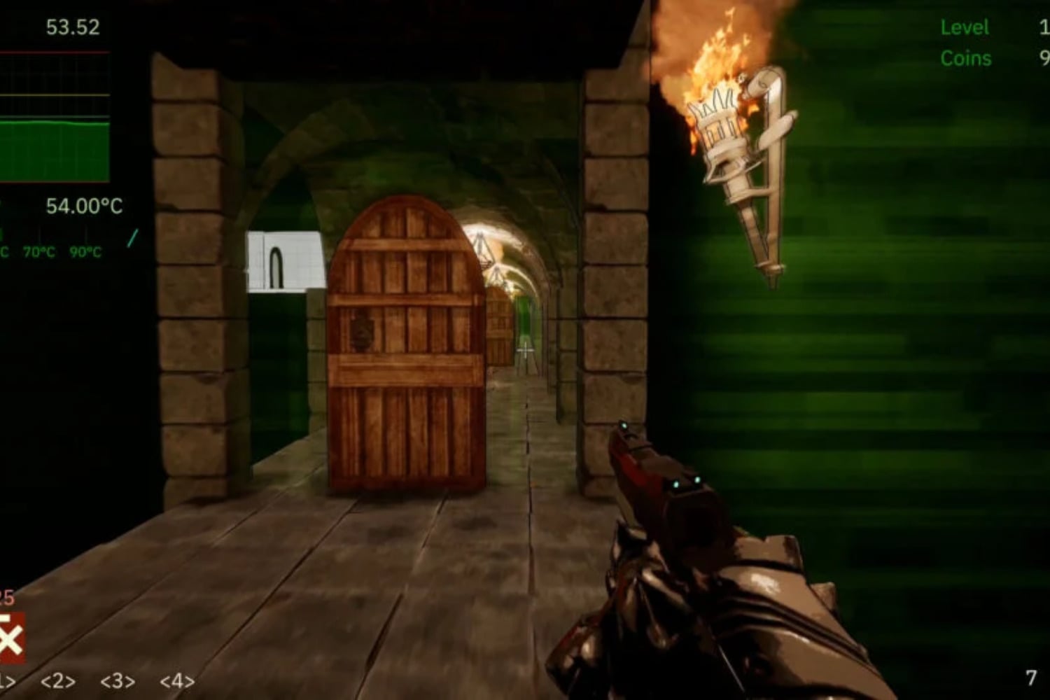 Un FPS de fantasía donde disparas a esqueletos para evitar que el juego se rompa. FPS Quest convierte los fallos técnicos en mecánica central