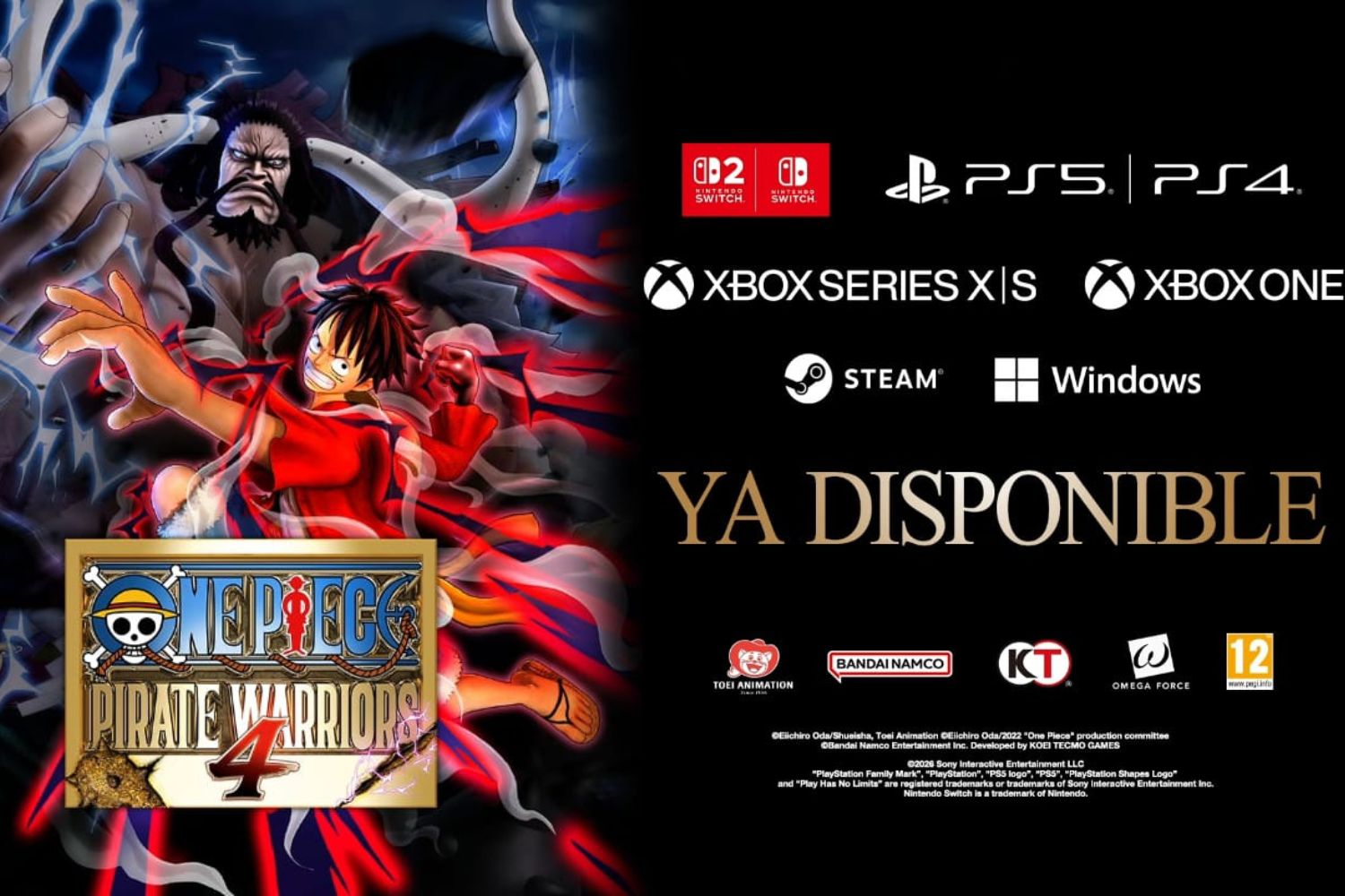 ONE PIECE: PIRATE WARRIORS 4