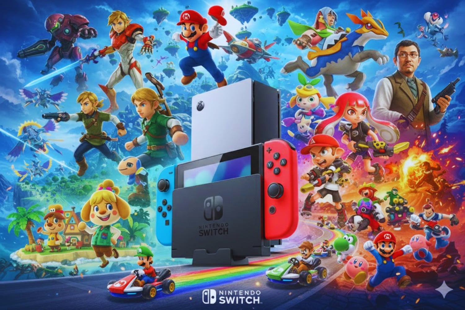 Los juegos que definieron a Nintendo Switch y explican por qué Nintendo sigue jugando a su propio juego