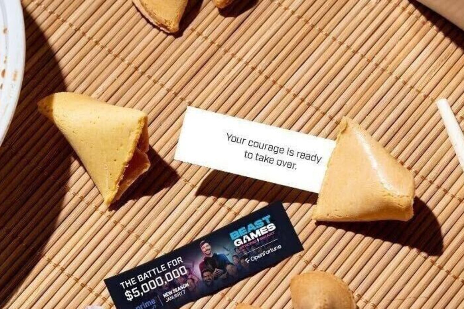 MrBeast encontró su próximo canal viral (y no está en una pantalla): millones de galletas con un mensaje oculto