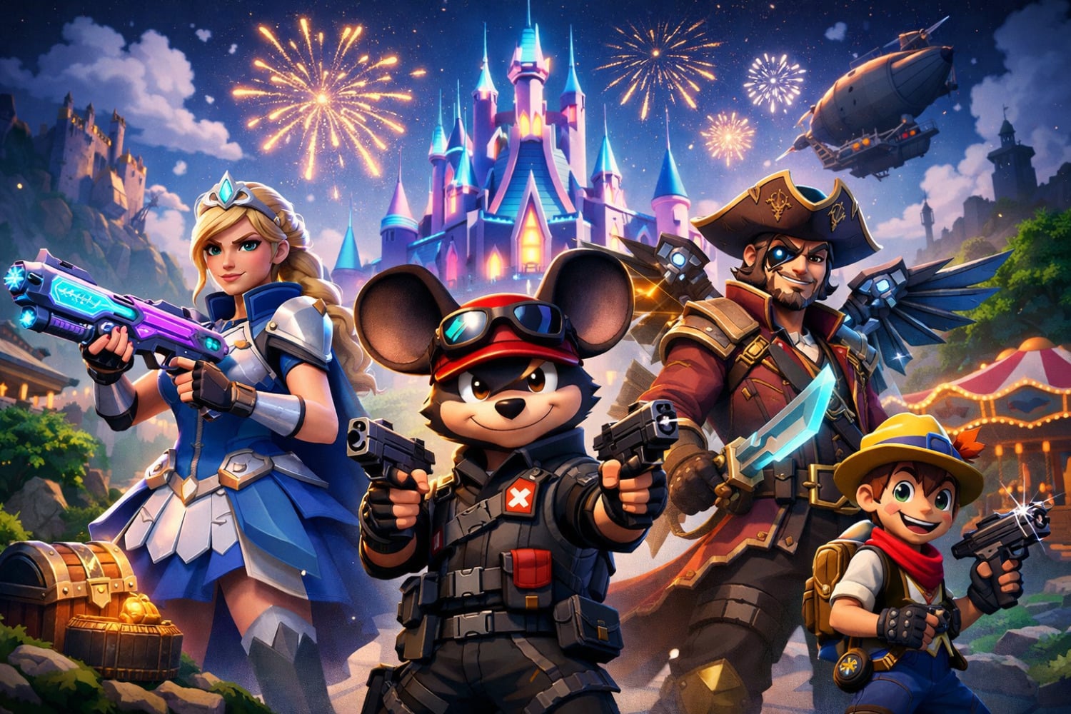 Disney en Fortnite: Más allá de las "skins", el plan de Josh D'Amaro para dominar el metaverso