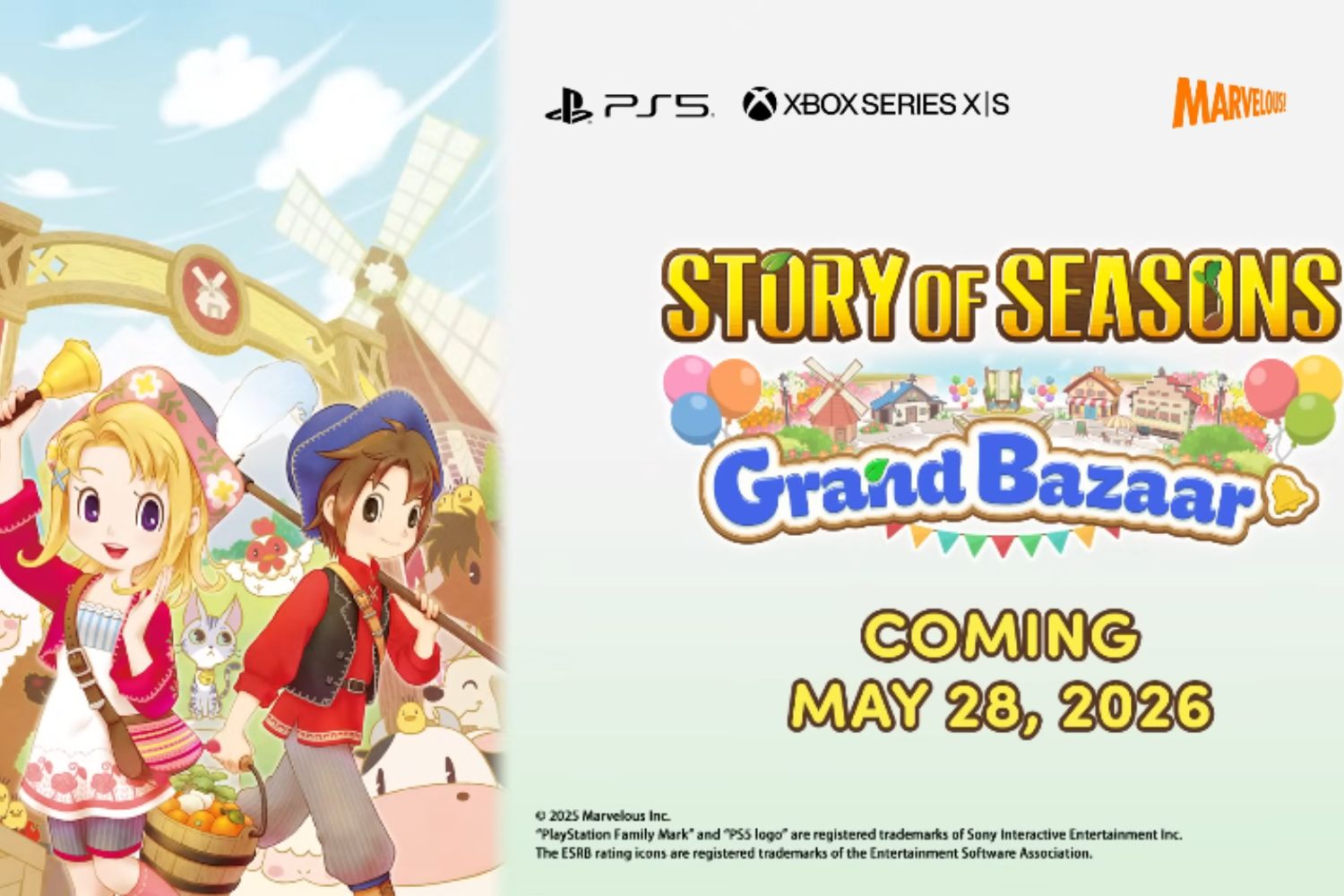 Story of Seasons: Grand Bazaar