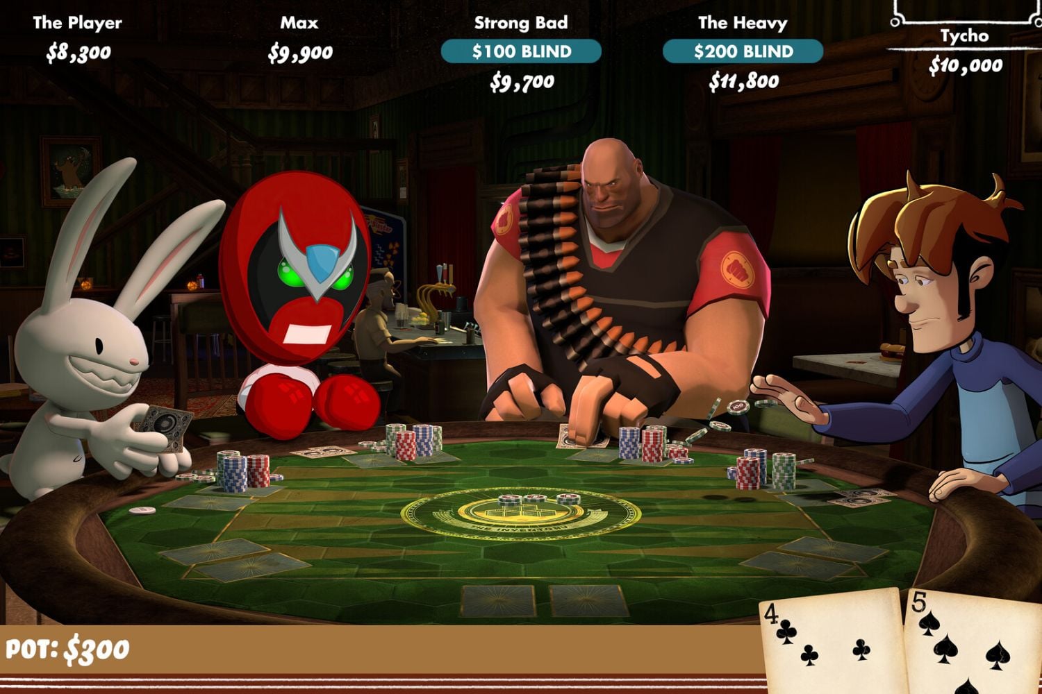 Poker Night at the Inventory