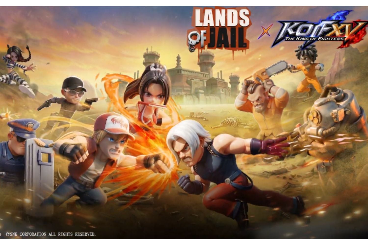 Lands of Jail × KOF XV