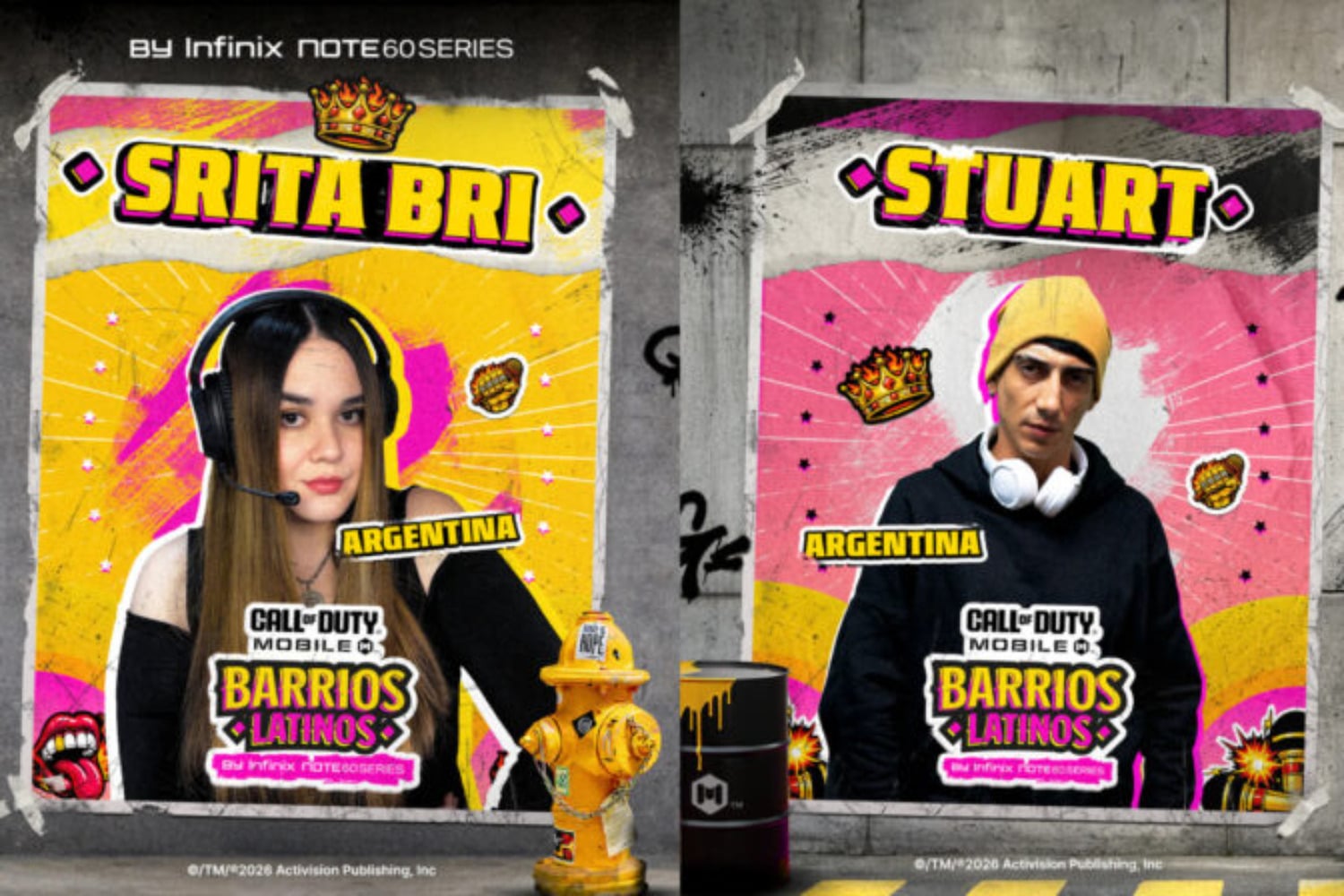 Barrios Latinos es el nuevo torneo de Call of Duty: Mobile que no solo se juega en el celular: también se mide con freestyle. El rapero argentino Stuart explica por qué acá cada barra también puede definir el resultado