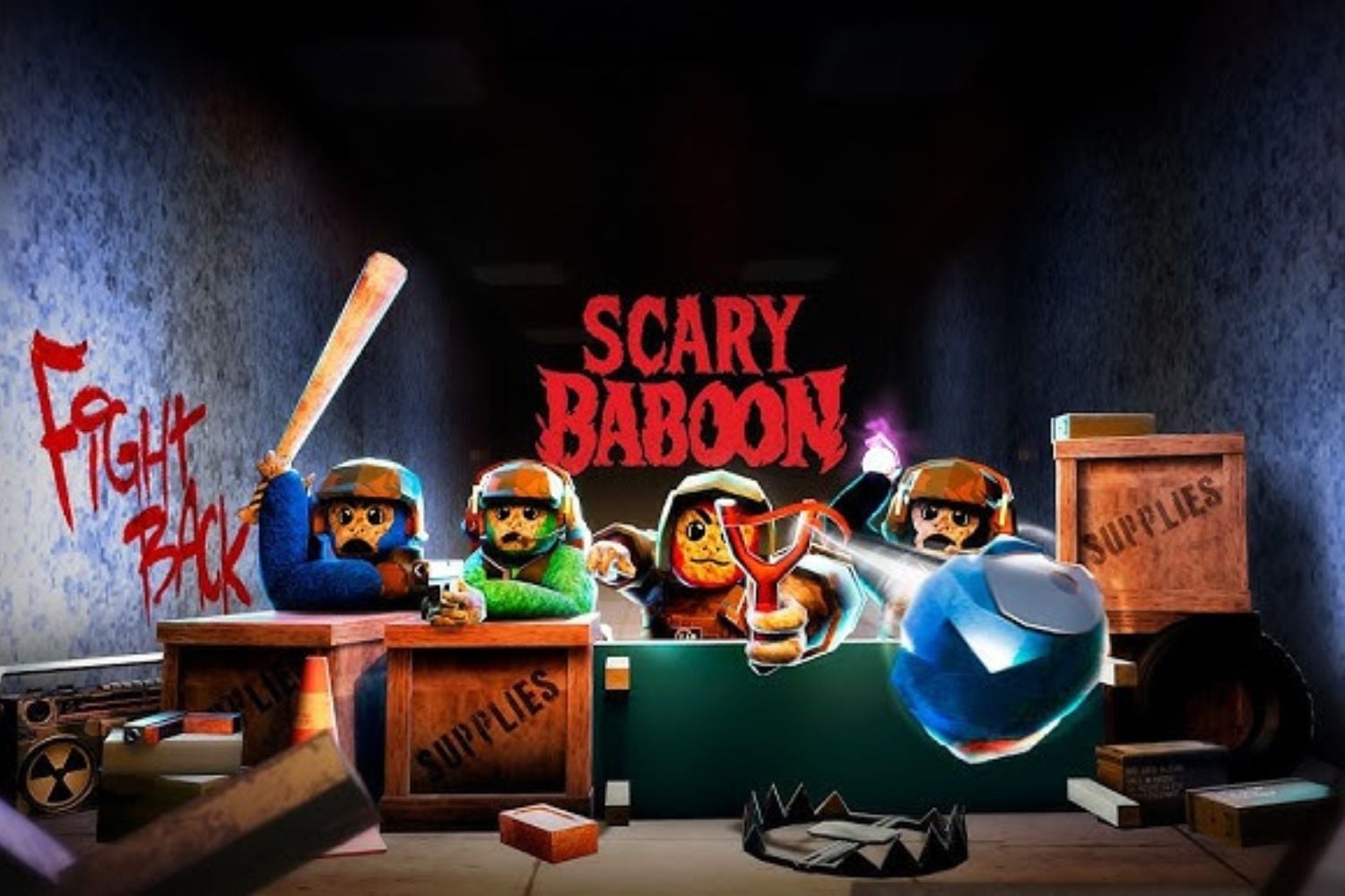 Scary Baboon