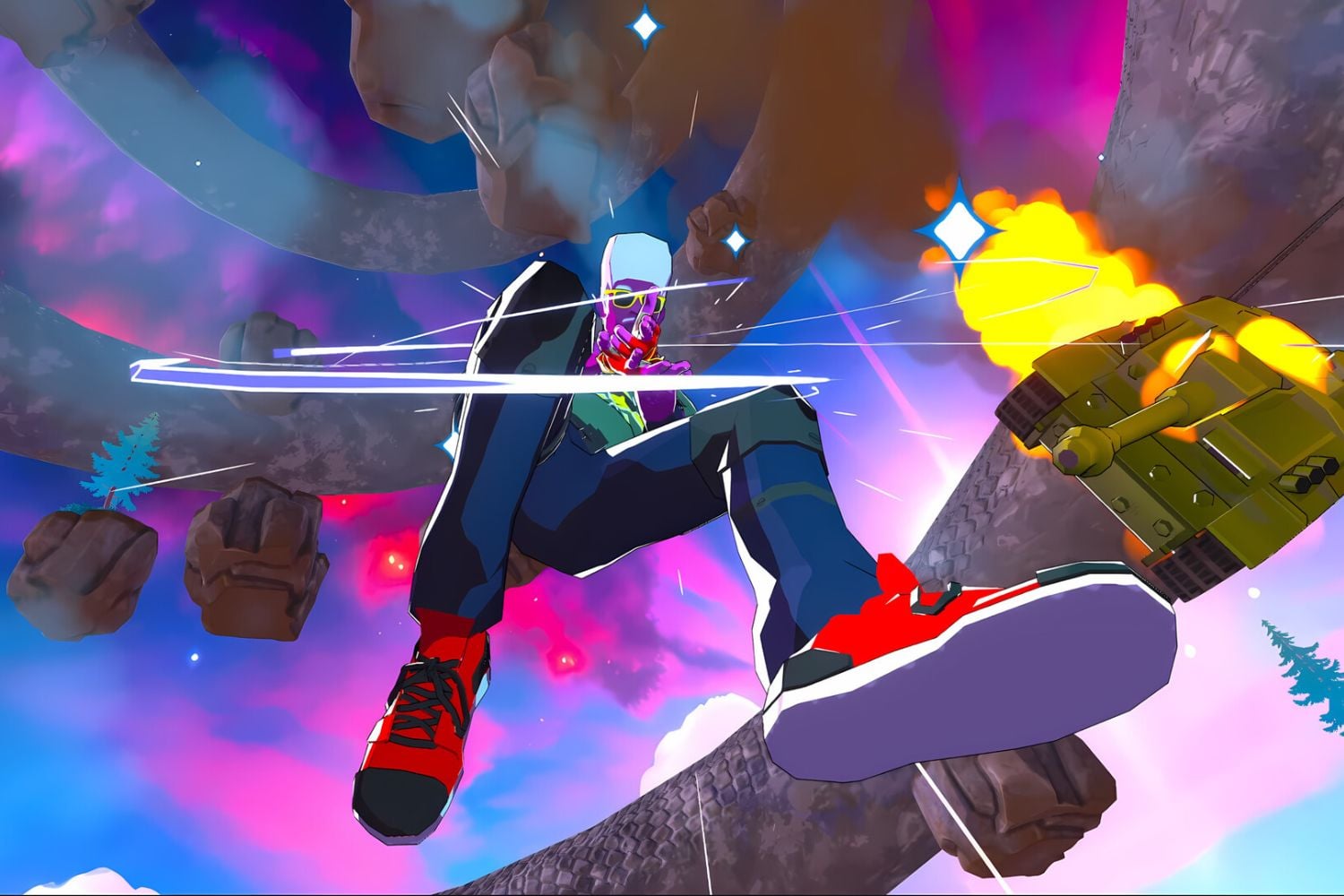 Aerial Knight’s DropShot