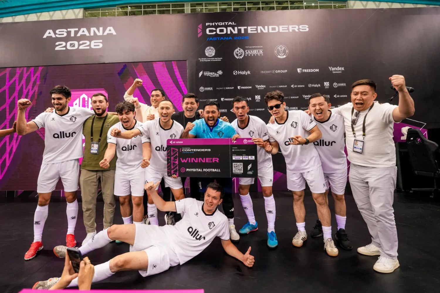 El phygital ya tiene nuevos clasificados para su gran Mundial en Astana. ACF x Allur, ZM NITUI y Andres Guardo llegan al Games of the Future 2026 con chapa de campeones
