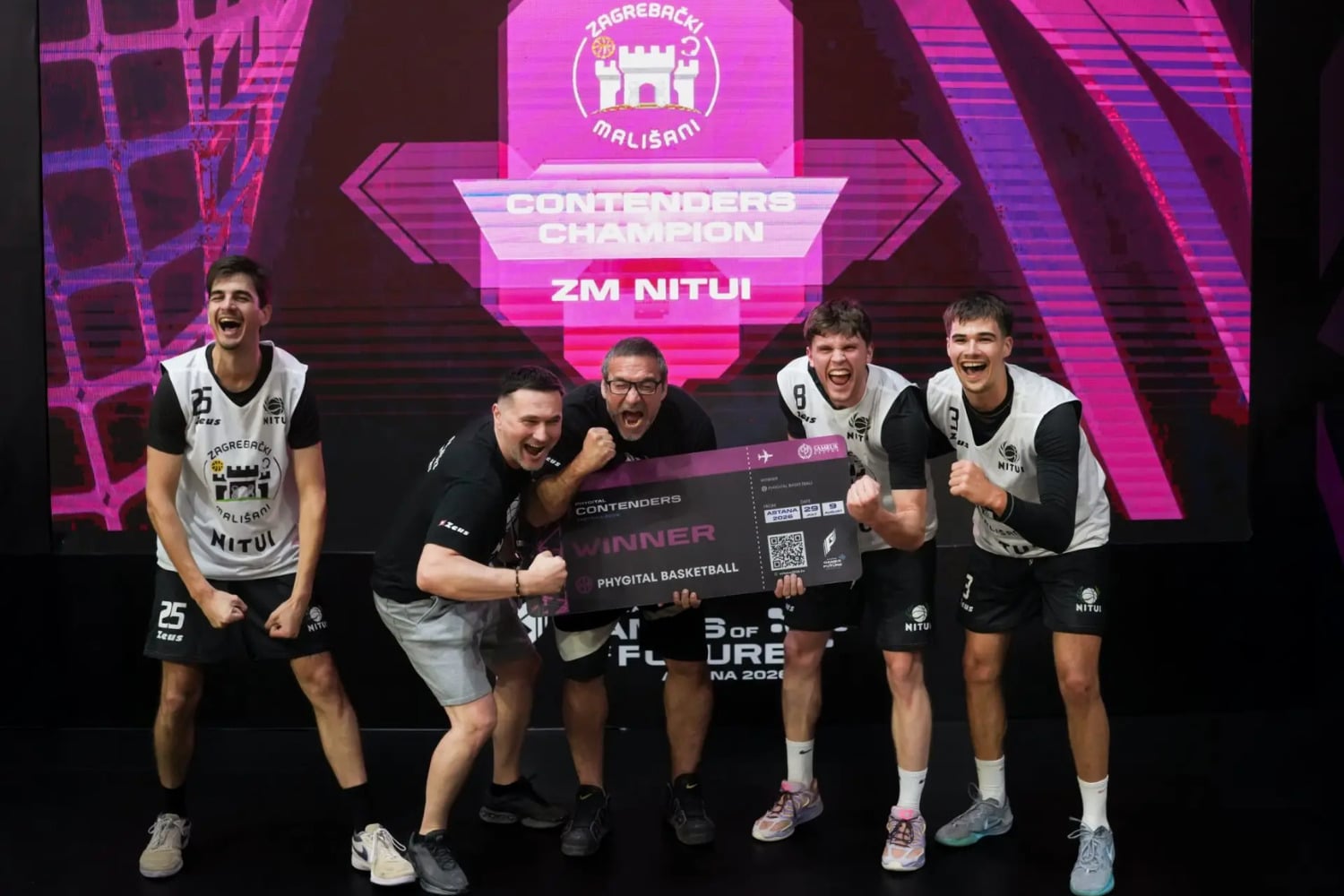 El phygital ya tiene nuevos clasificados para su gran Mundial en Astana. ACF x Allur, ZM NITUI y Andres Guardo llegan al Games of the Future 2026 con chapa de campeones