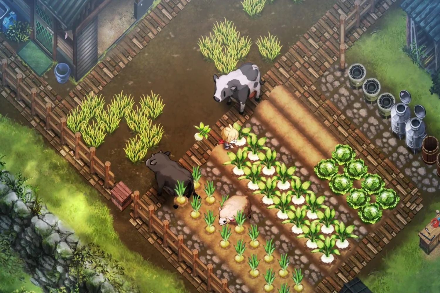 Village in the Shade