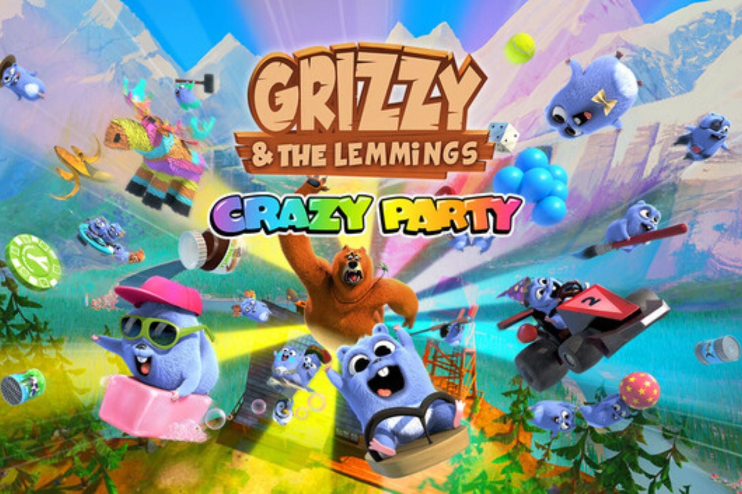 GRIZZY & THE LEMMINGS: CRAZY PARTY