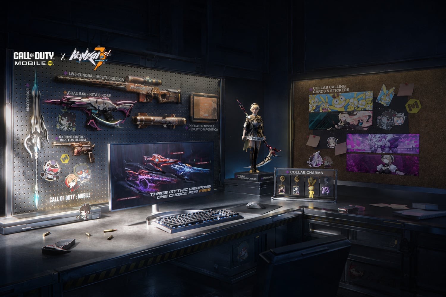 Call of Duty: Mobile se prepara para una de sus colaboraciones más ambiciosas: Honkai Impact 3rd llega con un roguelike cooperativo, tres armas míticas y una que podrá conseguirse gratis