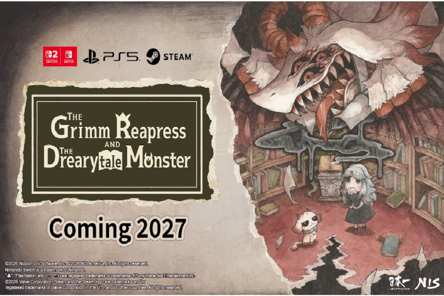 The Grimm Reapress and the Drearytale Monster