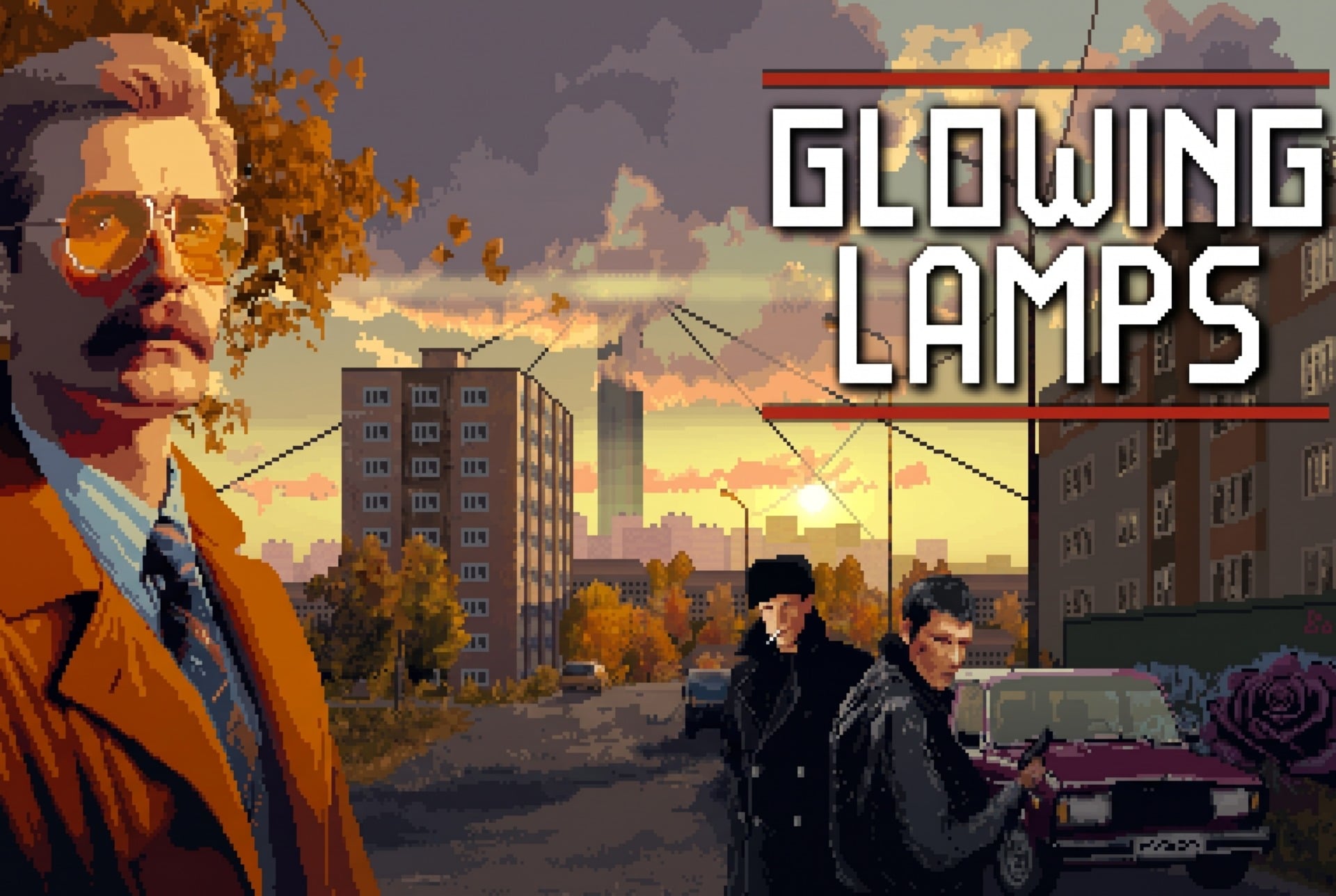 Glowing Lamps